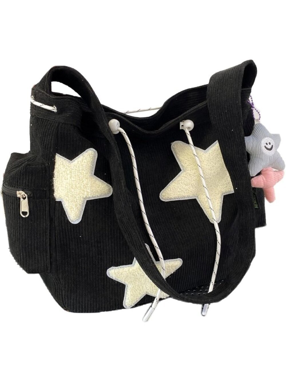 Women' Black Cute Travel comfortable Shopping Tote Crossbody Shoulder Bag
